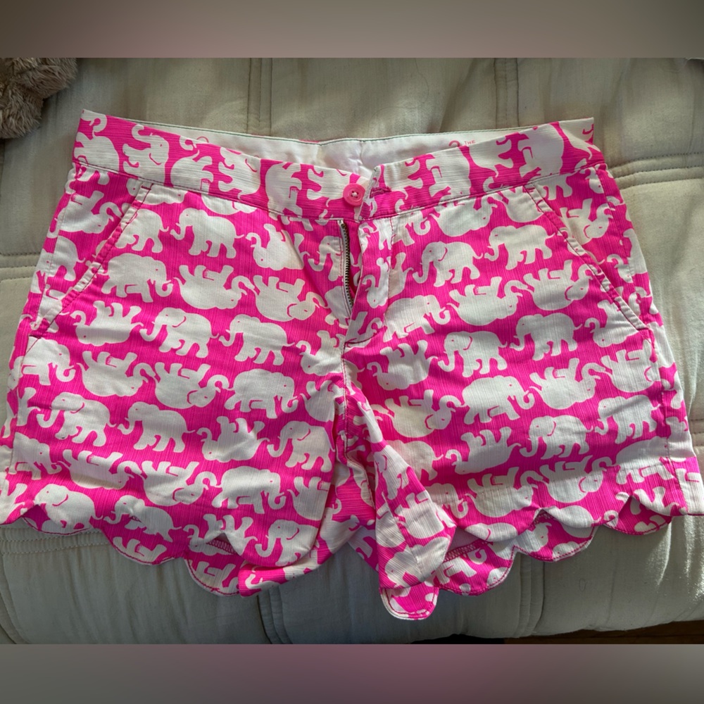 Lily Pulitzer elephant shorts